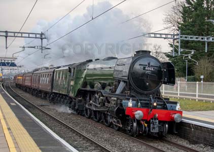 Purchase photo of 60103 FLYING SCOTSMAN at Tilehurst