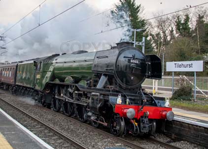 Purchase photo of 60103 FLYING SCOTSMAN at Tilehurst