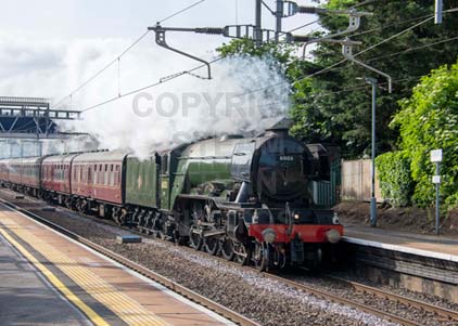 Purchase photo of 60103 FLYING SCOTSMAN at Tilehurst