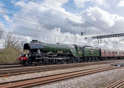 Purchase photo of 60103 FLYING SCOTSMAN at Tilehurst