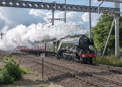 Purchase photo of 60103 FLYING SCOTSMAN at Tilehurst