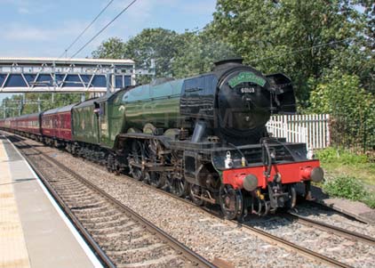 Purchase photo of 60103 FLYING SCOTSMAN at Tilehurst