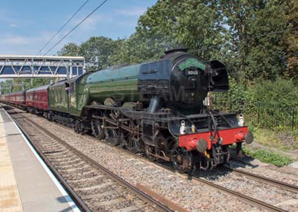 Purchase photo of 60103 FLYING SCOTSMAN at Tilehurst