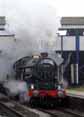 Photograph of KING EDWARD I - 6024 KING EDWARD I at Tilehurst on 01/03/12