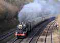 Photograph of KING EDWARD I - 6024 KING EDWARD I at Tilehurst on 03/03/12