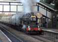 Photograph of KING EDWARD I - 6024 KING EDWARD I at Tilehurst on 03/03/12