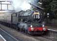 Photograph of KING EDWARD I - 6024 KING EDWARD I at Tilehurst on 03/03/12