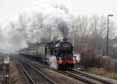Photograph of KING EDWARD I - 6024 KING EDWARD I at Tilehurst on 12/02/12