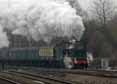 Photograph of KING EDWARD I - 6024 KING EDWARD I at Tilehurst on 12/02/12
