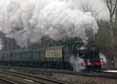 Photograph of KING EDWARD I - 6024 KING EDWARD I at Tilehurst on 12/02/12