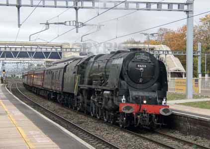 Purchase photo of 46233 DUCHESS OF SUTHERLAND at Tilehurst