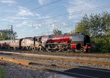 Purchase photo of 46233 DUCHESS OF SUTHERLAND at Tilehurst