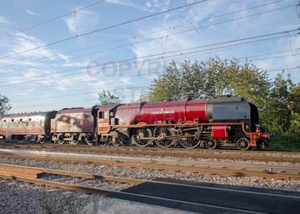 Purchase photo of 46233 DUCHESS OF SUTHERLAND at Tilehurst