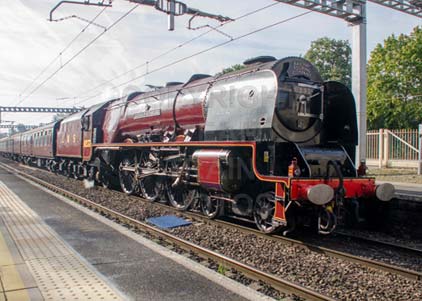 Purchase photo of 46233 DUCHESS OF SUTHERLAND at Tilehurst
