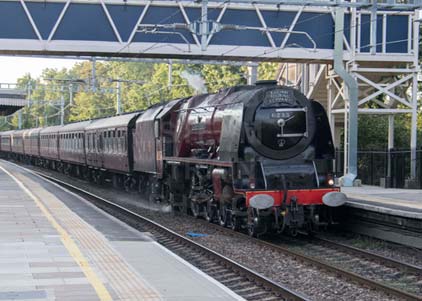 Purchase photo of 46233 DUCHESS OF SUTHERLAND at Tilehurst