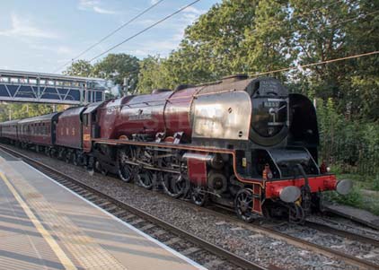 Purchase photo of 46233 DUCHESS OF SUTHERLAND at Tilehurst
