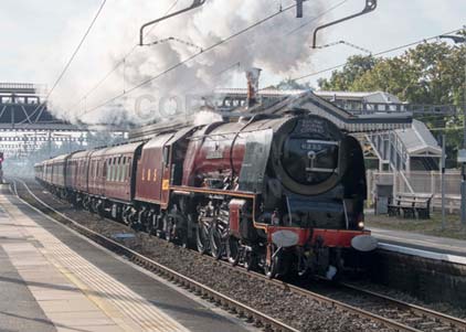 Purchase photo of 46233 DUCHESS OF SUTHERLAND at Tilehurst