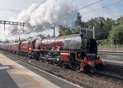 Purchase photo of 46233 DUCHESS OF SUTHERLAND at Tilehurst