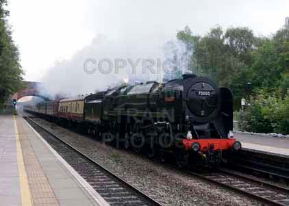 Purchase photo of 70000 BRITANNIA at Twyford