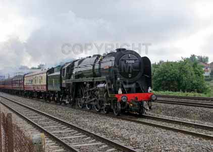Purchase photo of 70000 BRITANNIA at Twyford