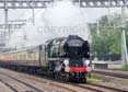 Photograph of CLAN LINE - 35028 CLAN LINE at Twyford on 26/05/18
