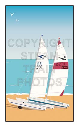 Purchase posters of Sandown Beach