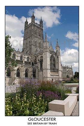 Purchase posters of Gloucester Cathedral