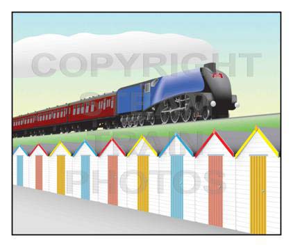 Purchase posters of Seaside Express