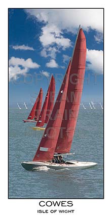Purchase posters of Racing Off Cowes II