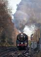 Photograph of OLIVER CROMWELL - 70013 OLIVER CROMWELL at Virginia Water on 14/12/17
