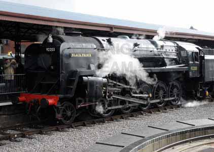 Purchase photo of 92203 BLACK PRINCE at West Somerset Railway