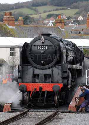 Purchase photo of 92203 BLACK PRINCE at West Somerset Railway