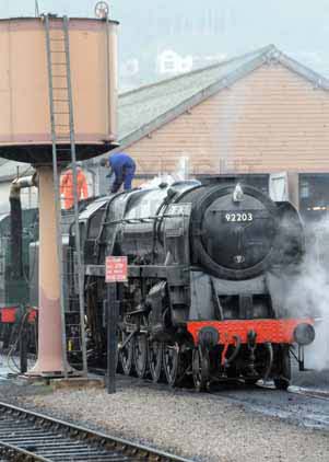 Purchase photo of 92203 BLACK PRINCE at West Somerset Railway