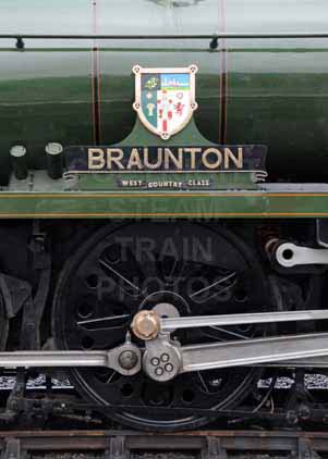 Purchase photo of 34046 BRAUNTON at West Somerset Railway