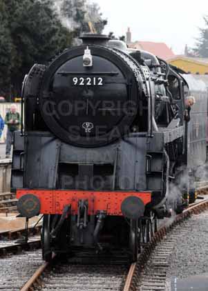 Purchase photo of 92212 9F at West Somerset Railway