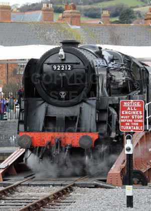 Purchase photo of 92212 9F at West Somerset Railway