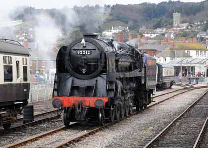 Purchase photo of 92212 9F at West Somerset Railway