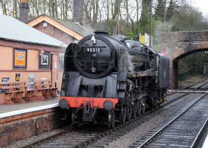 Purchase photo of 92212 9F at West Somerset Railway