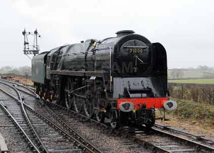 Purchase photo of 71000 DUKE OF GLOUCESTER at West Somerset Railway