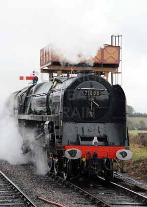 Purchase photo of 71000 DUKE OF GLOUCESTER at West Somerset Railway