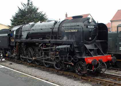 Purchase photo of 92203 BLACK PRINCE at West Somerset Railway