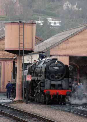 Purchase photo of 92203 BLACK PRINCE at West Somerset Railway