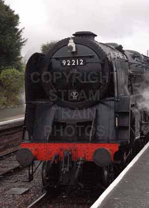 Purchase photo of 92212 9F at West Somerset Railway