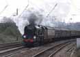 Photograph of BRAUNTON - 34046 BRAUNTON at Welham Green on 23/03/14