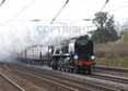 Photograph of BRAUNTON - 34046 BRAUNTON at Welham Green on 23/03/14