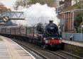 Photograph of Black Five - 44871 Black Five at Whitchurch on 06/12/22