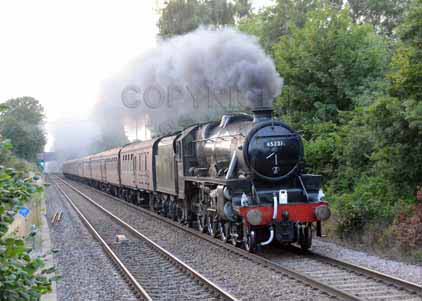 Purchase photo of 45231 SHERWOOD FORESTER at Whitchurch