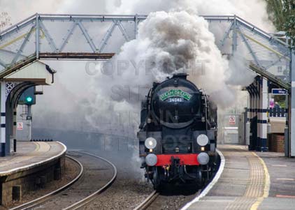 Purchase photo of 34046 BRAUNTON at Whitchurch