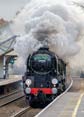 Photograph of BRAUNTON - 34046 BRAUNTON at Whitchurch on 28/11/23