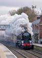 Photograph of BRAUNTON - 34046 BRAUNTON at Whitchurch on 28/11/23
